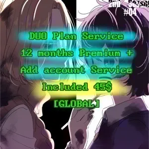 12 Months of Premium [DUO PLAN UPGRADE] ⚠️Read Description⚠️