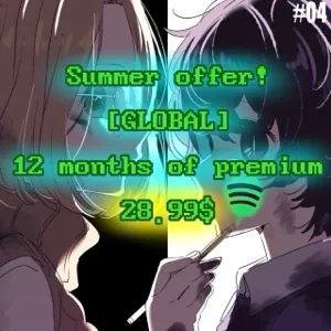 SEPTEMBER OFFER 28.99$ Spotify Premium 𝐔𝐏𝐆𝐑𝐀𝐃𝐄 [12 Months]-[Works Worldwide] Read Description!