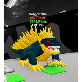 Gorgonzilla go up for brainrots