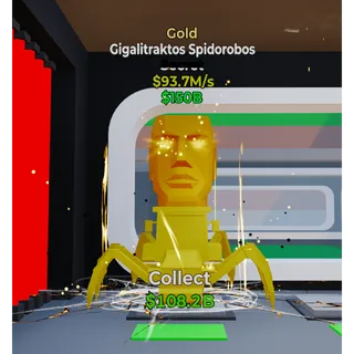 Gold Gigalitraktos Spidorobos lowest price
