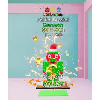 3 traits Christmas Fishini Bossini