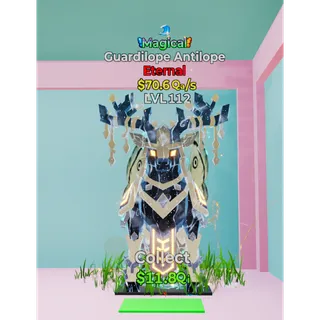 1 Trait Magical Guardilope Antilope
