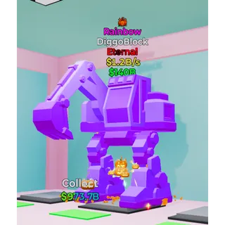 1 trait Rainbow DiggoBlock 1.2B/s