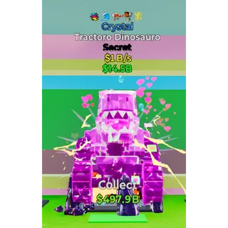 Crystal Tractoro Dinosauro 1B/s