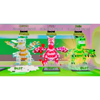 3 rare Cannelloni Dragoni low price