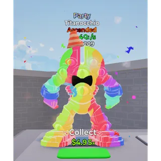 Party Titanocchio