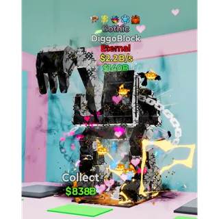 5 traits Gothic DiggoBlock 2.2B/s