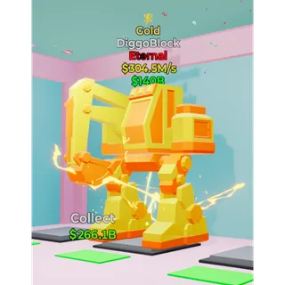 1 trait Gold DiggoBlock