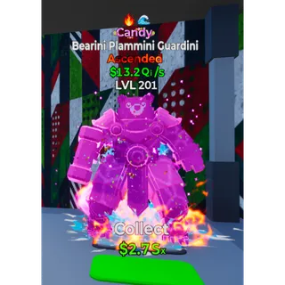 2 traits Candy Bearini Plammini Guardini