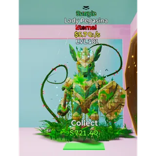 1 trait Jungle Lady Pegasina
