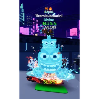 2 traits Aqua Tiramisubmarini 6.1qi/s