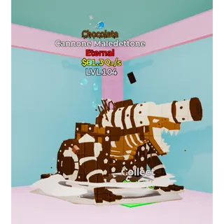 1 trait Chocolate Cannone Maledettone