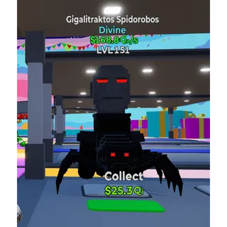 Gigalitraktos Spidorobos go up for brainrots