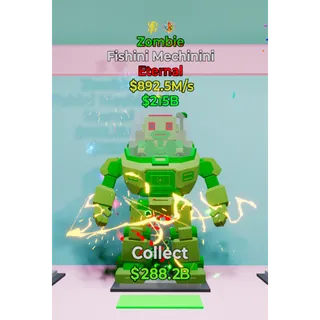 2 traits zombie Fishini Mechinini 892.5M/s