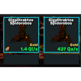 2 gold Gigalitraktos Spidorobos
