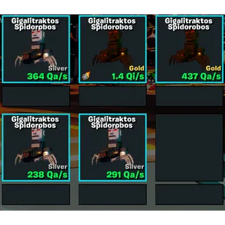 5 Gigalitraktos Spidorobos