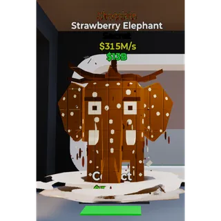 Chocolate Strawberry Elephant