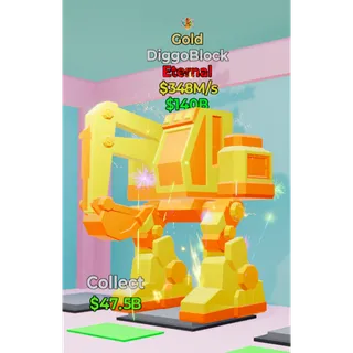 1 trait Gold DiggoBlock
