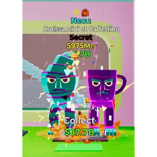 Neon Croissantini et Caffettino