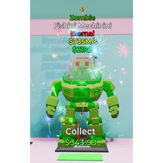 1 trait Zombie Fishini Mechinini 