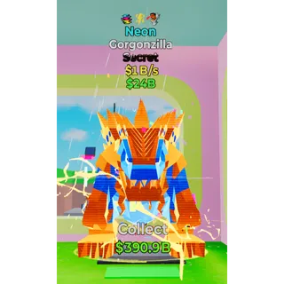 Neon Gorgonzilla