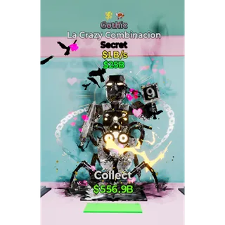 2 traits Gothic La Crazy Combinacion 1B/s