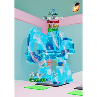 1 trait Aqua DiggoBlock 1B/s