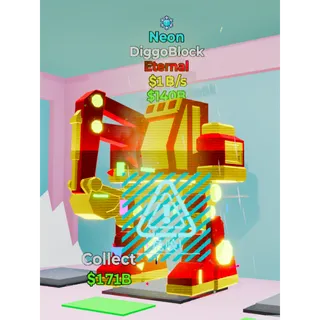 1 trait neon DiggoBlock 1B/s