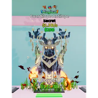 3 traits magical Guardilope Antilope 1.3B/s