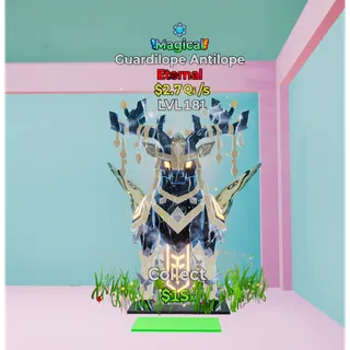 1 Trait Magical Guardilope Antilope