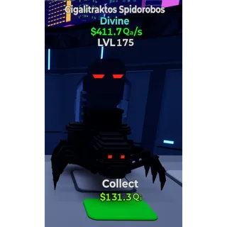 Gigalitraktos Spidorobos go up for brainrots