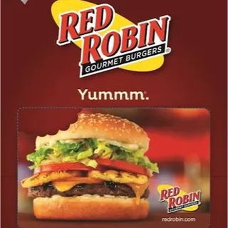 $100.00 USD RED ROBIN Gift Card