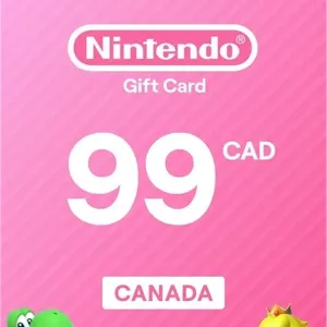 $99.00 CAD Nintendo Gift Card