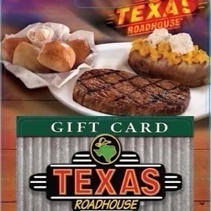 $50.00 USD Texas Roadhouse Gift Card
