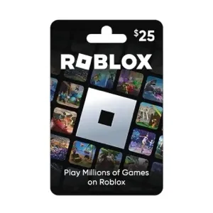 $25.00 USD ROBLOX gift card