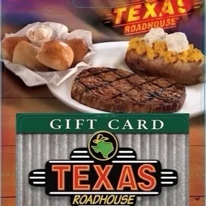 $50.00 USD Texas Roadhouse Gift Card