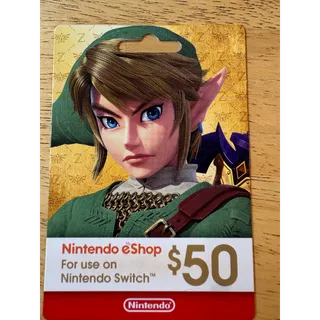 $50.00 USD Nintendo eShop