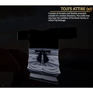 TOJI's ATTIRE | AOT:REVOLUTION