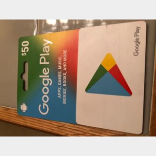 Google Play $50 Gift Card Google Play 50 2022 - Best Buy