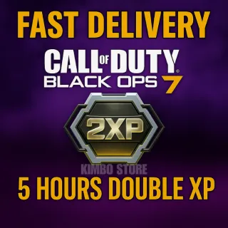 COD BO7 DOUBLE XP 5H