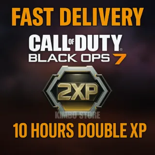 COD BO7 DOUBLE XP 10H
