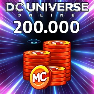 DC UNIVERSE ONLINE 200.000