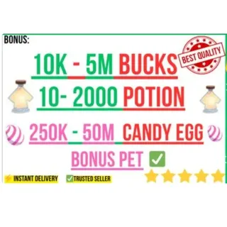 Adopt me eggs and bucks