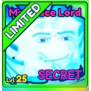 5x Shiny Man Face Lords