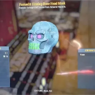Glowing Bone Head