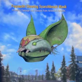Glowing Scorchbeast Mask