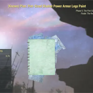 PS Slasher  PA Leg paint