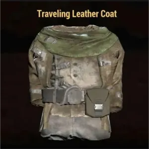 Traveling Leather Coat