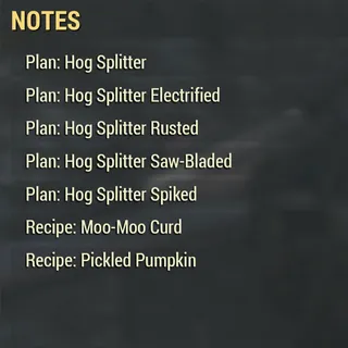 Hog Splitter Set +new