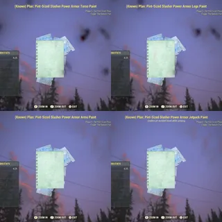 Slasher PA paint set